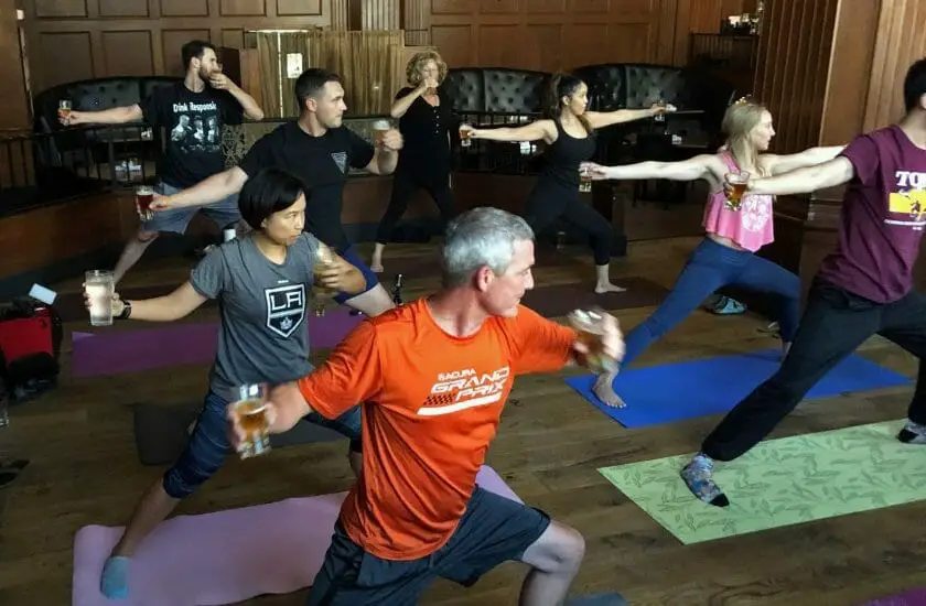 Beer Yoga – New Fitness Trend