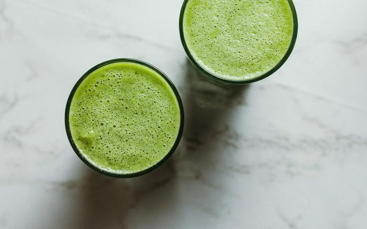 Green Coconut Water Smoothie